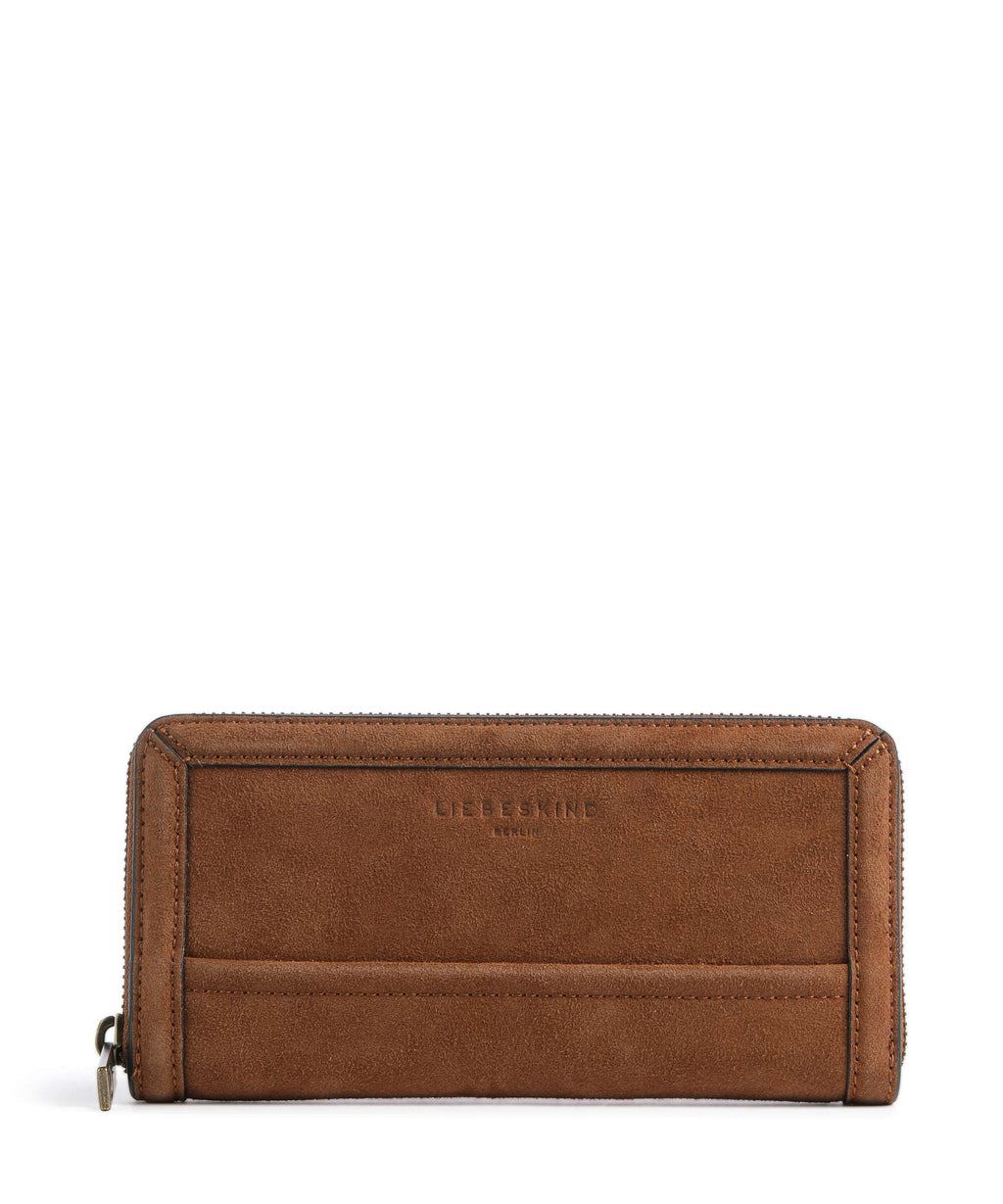 Liebeskind Delia Gigi Suede L Wallet brown