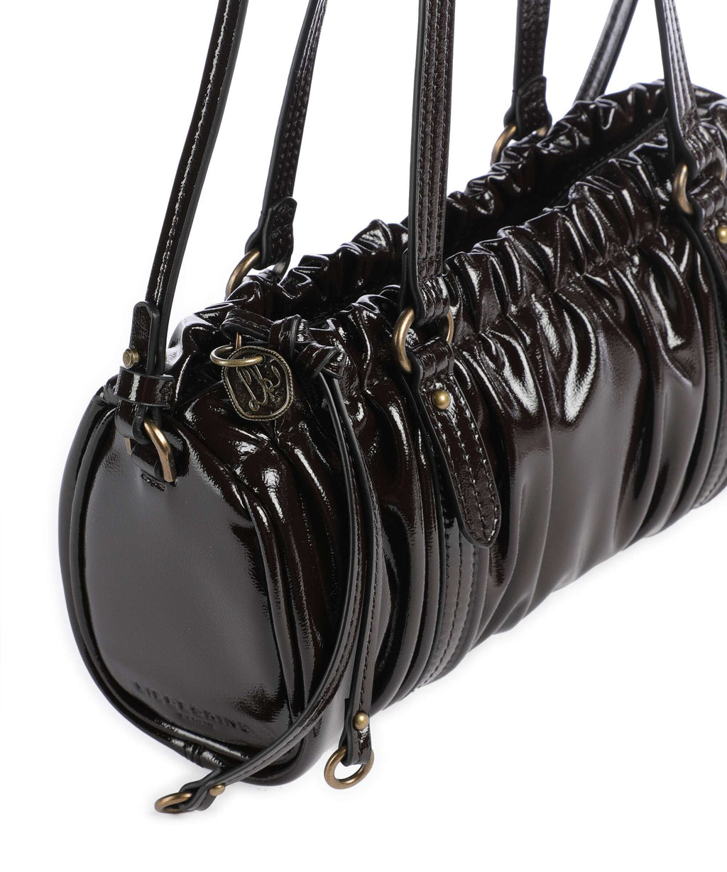 Liebeskind Faye Shiny XS Shoulder bag deep soil