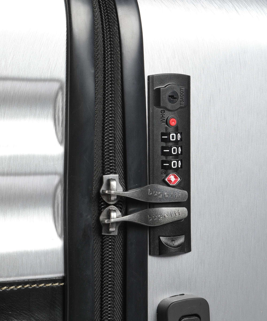 Bugatti Corium Suitcase set (4 wheels) silber