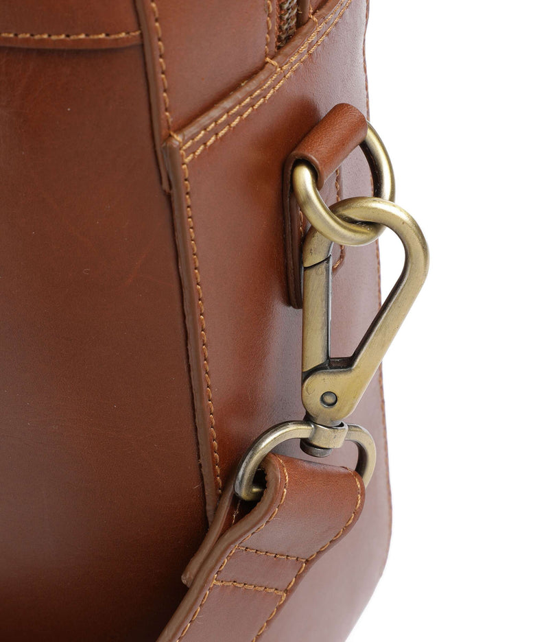 Bugatti Remo Briefcase cognac