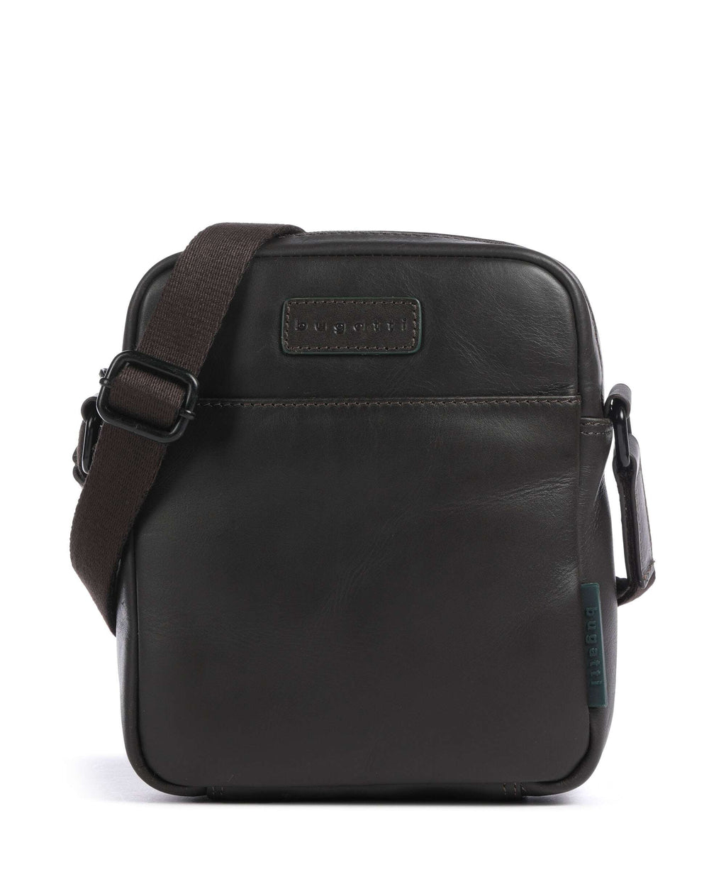 Bugatti Clark Crossbody bag dark brown