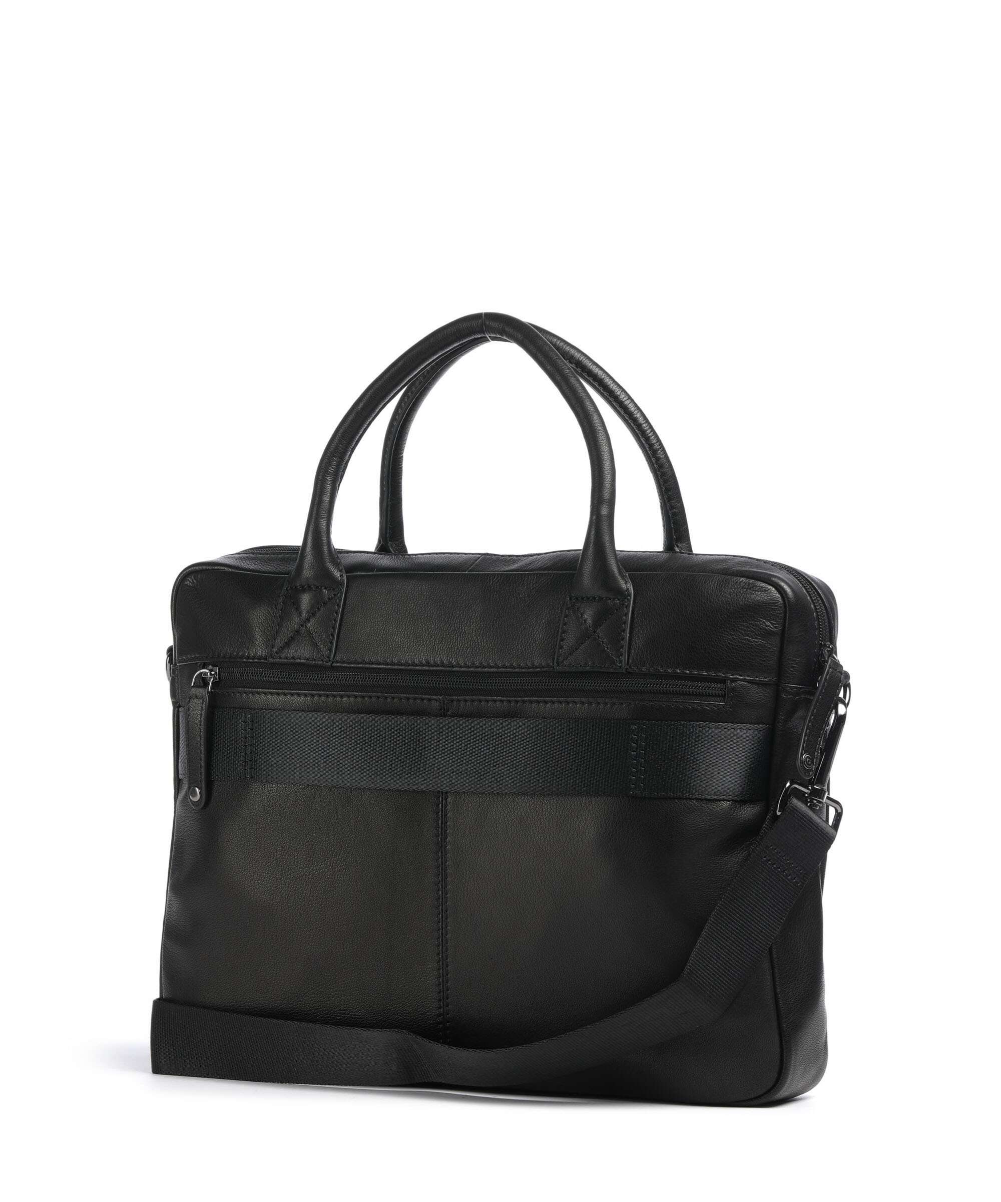 Bugatti Black Magic Briefcase schwarz