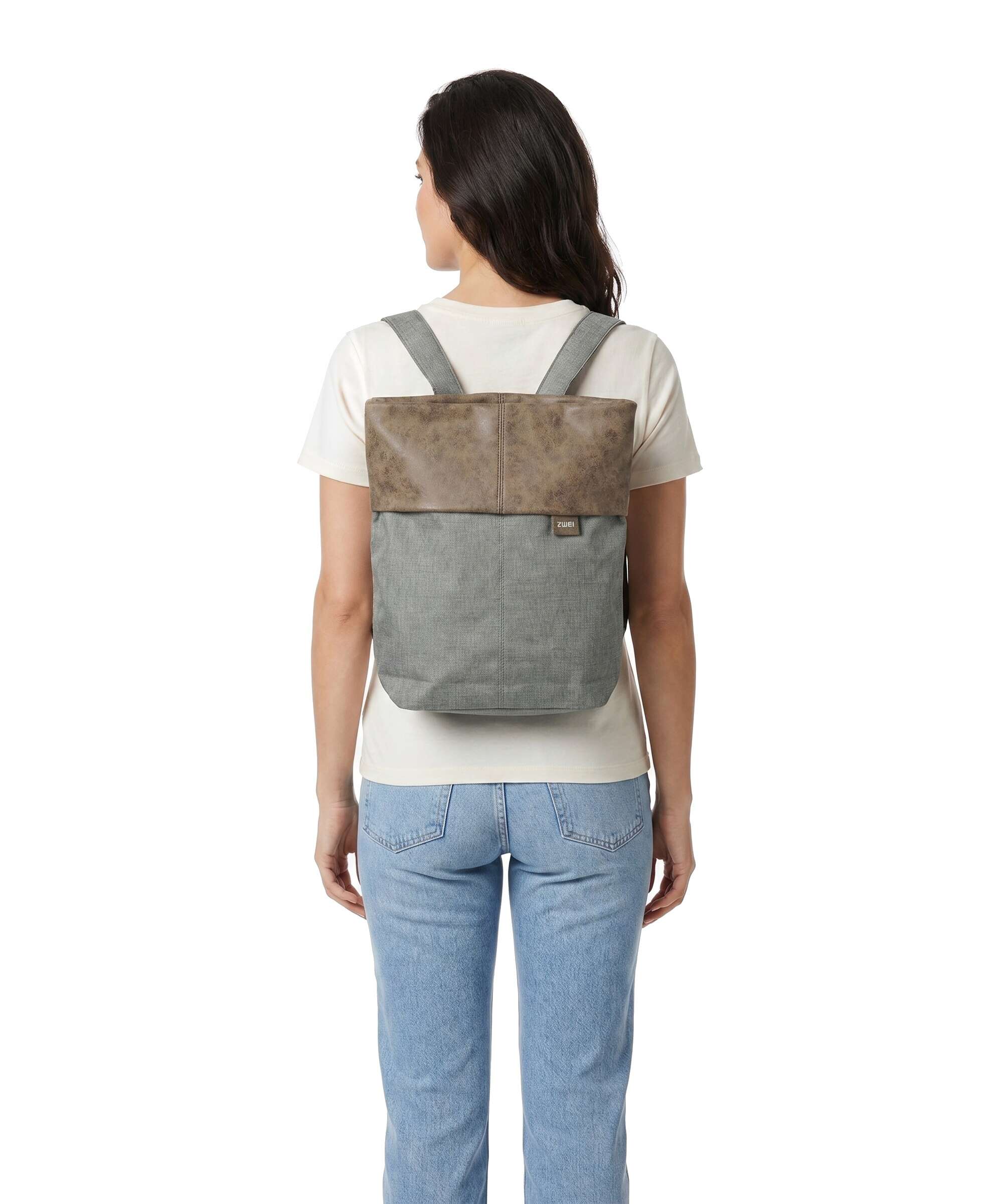 Zwei Olli OR12 Backpack bag eucalyptus