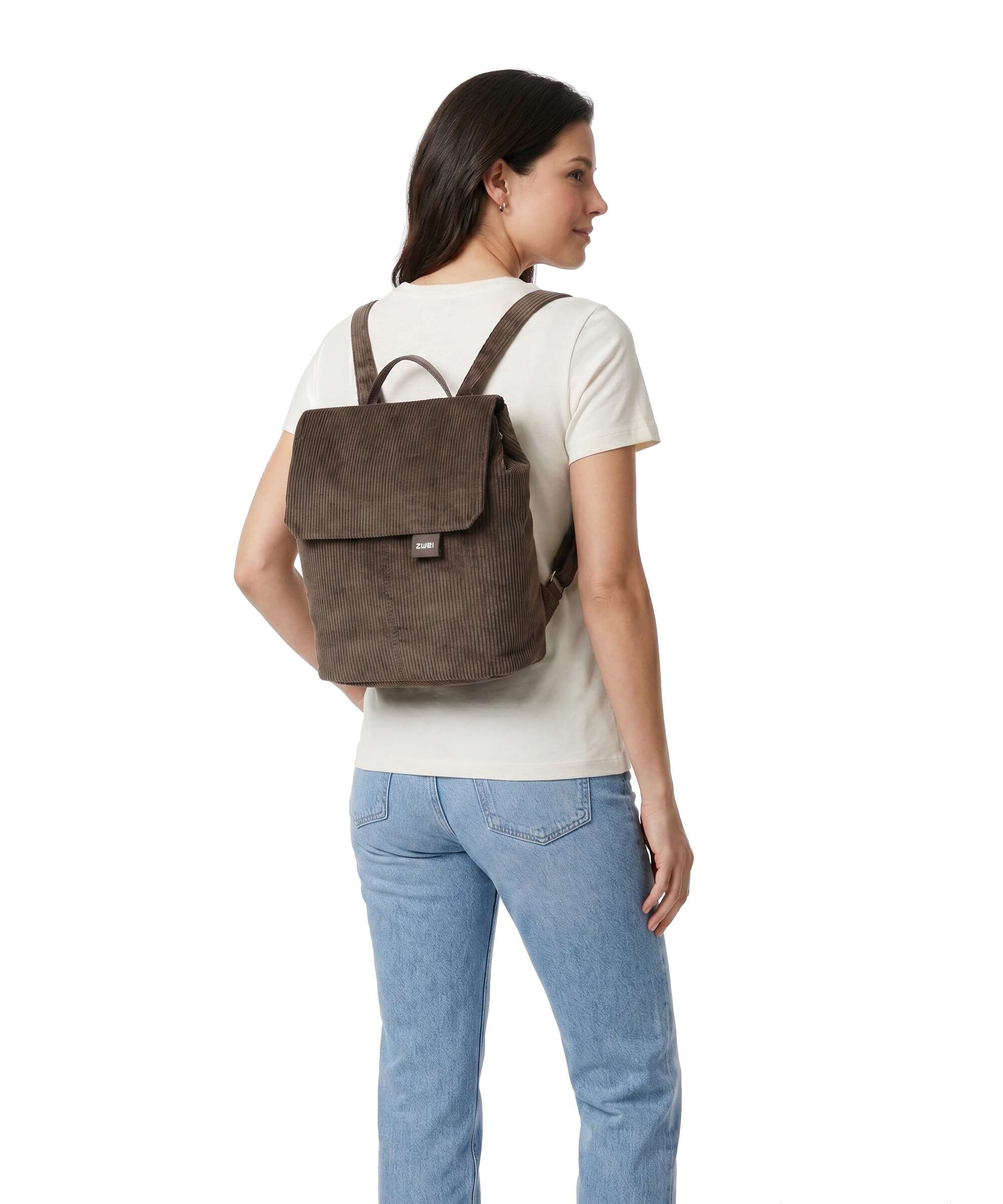 Zwei Mademoiselle.M MR8 Backpack cord/wood