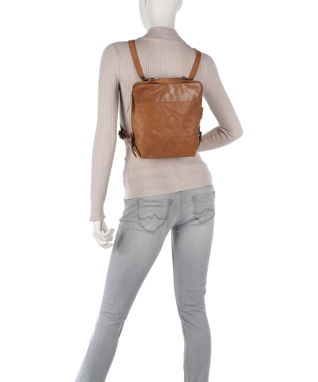 Aunts & Uncles Grandma's Luxury Club Mrs. Crumble Cookie Backpack bag caramel