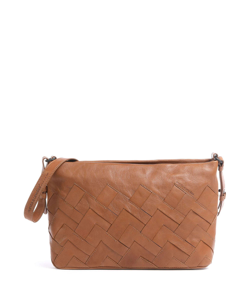 Aunts & Uncles Grandma's Luxury Club Mrs. Jam Grid Cake Shoulder bag caramel