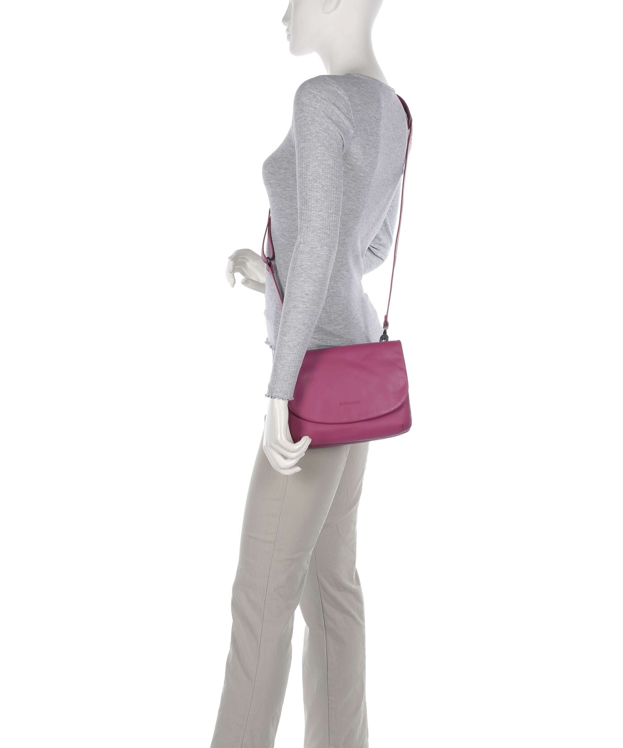 Aunts & Uncles Jamie's Orchard Pepino Crossbody bag red/violet