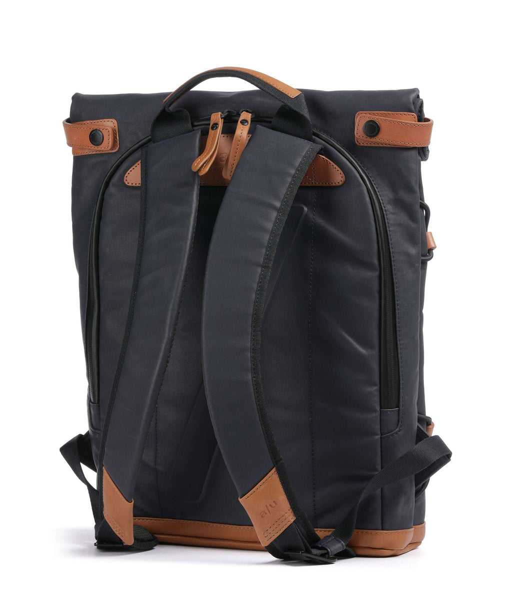 Aunts & Uncles Japan Yokohama Rolltop backpack night blue