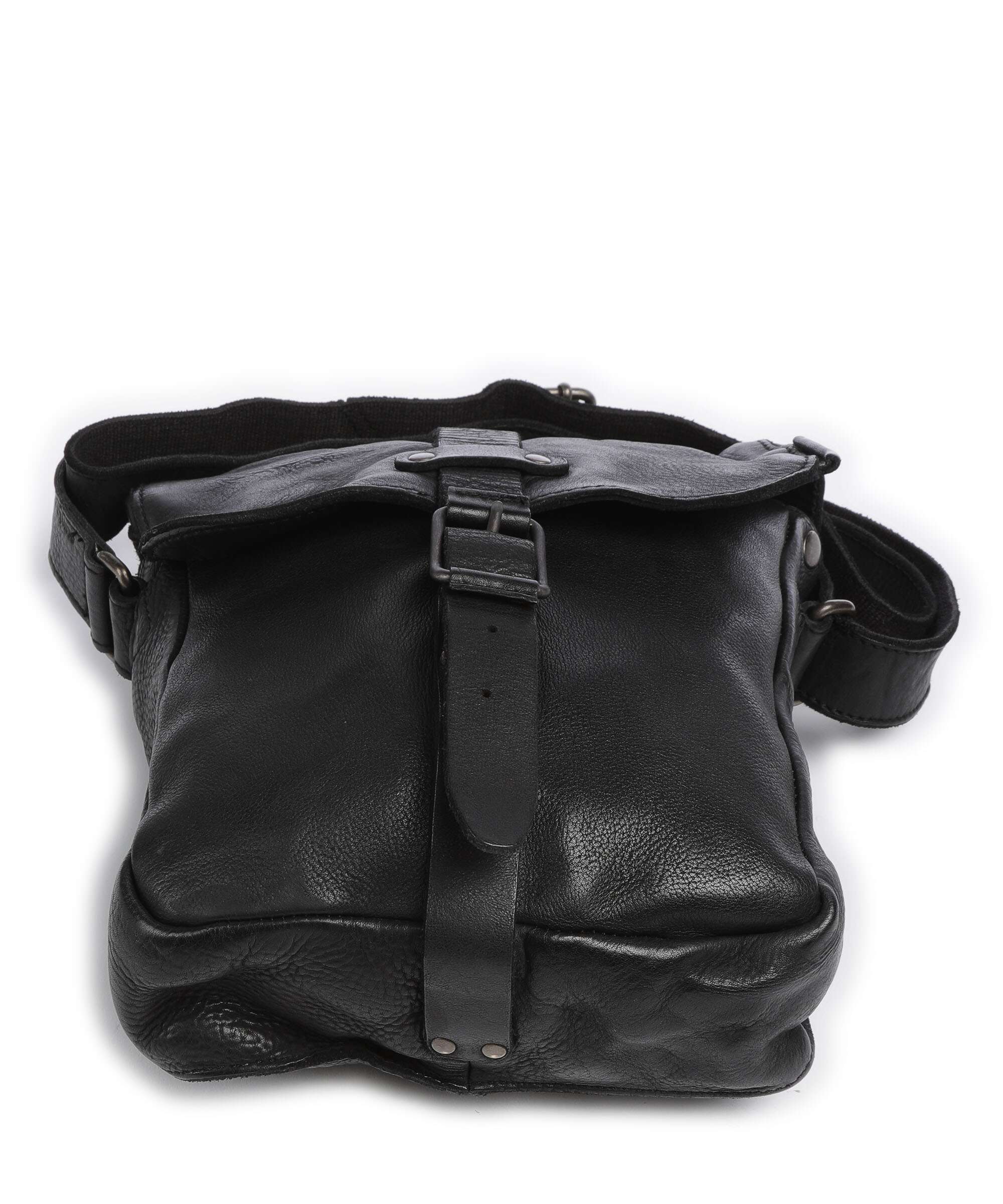 Aunts & Uncles Barbershop Goatee Crossbody bag charcoal black