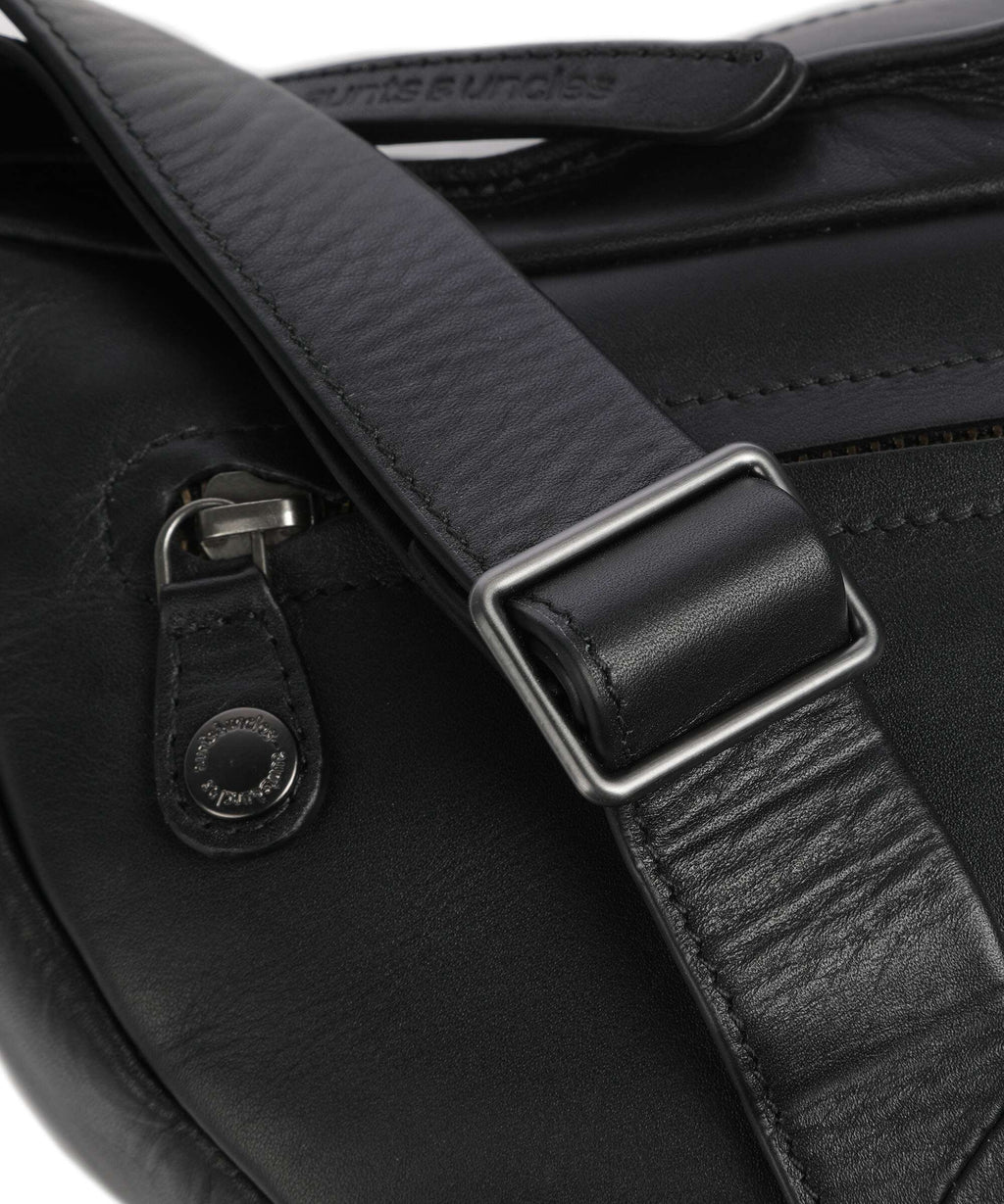 Aunts & Uncles Jamie's Orchard Crocus Shoulder bag jet black