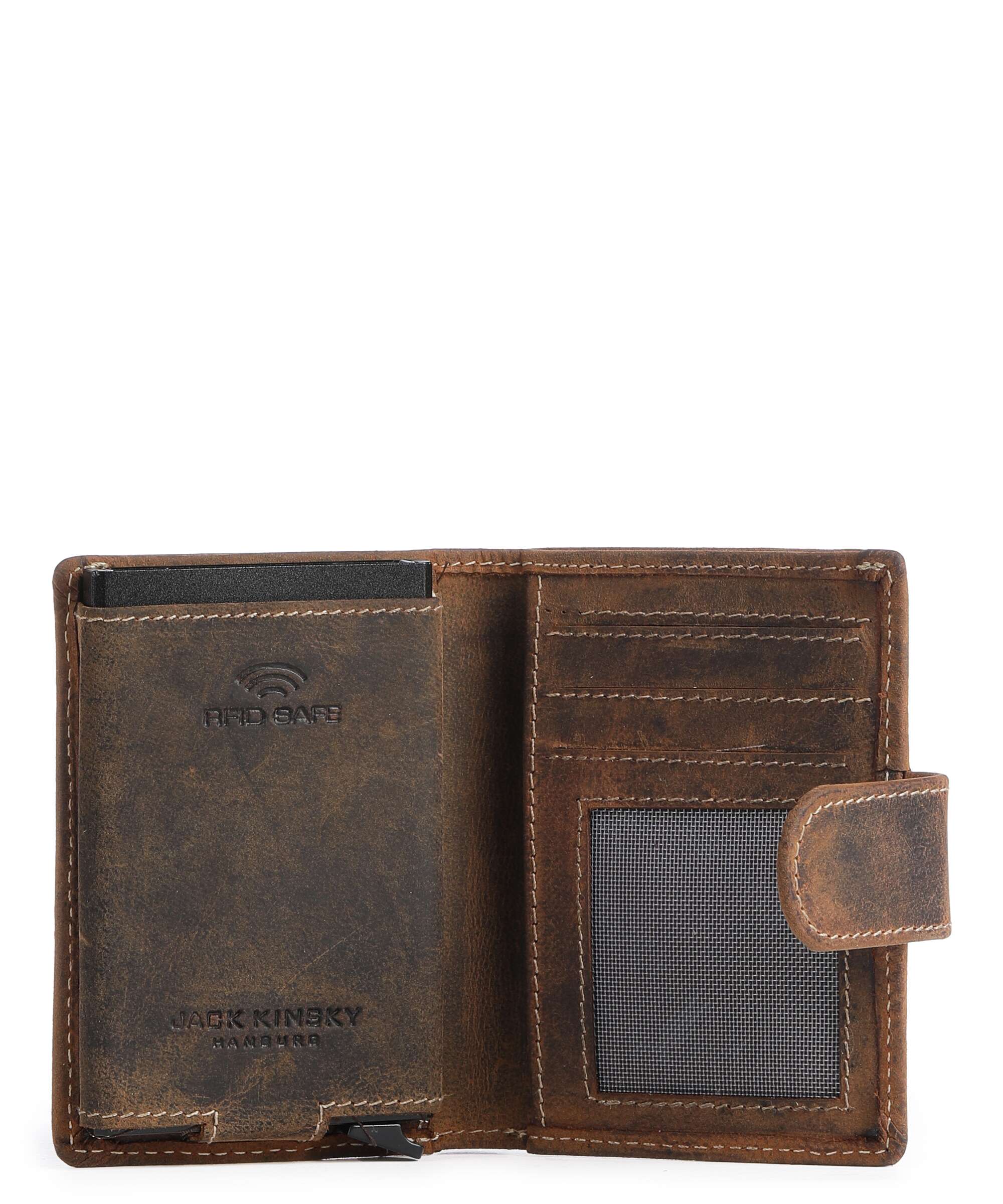 Jack Kinsky Baltimore 500 Wallet cognac