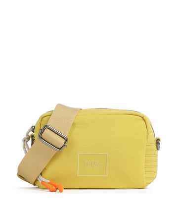 FredsBruder Friends for life Crossbody bag lemon yellow