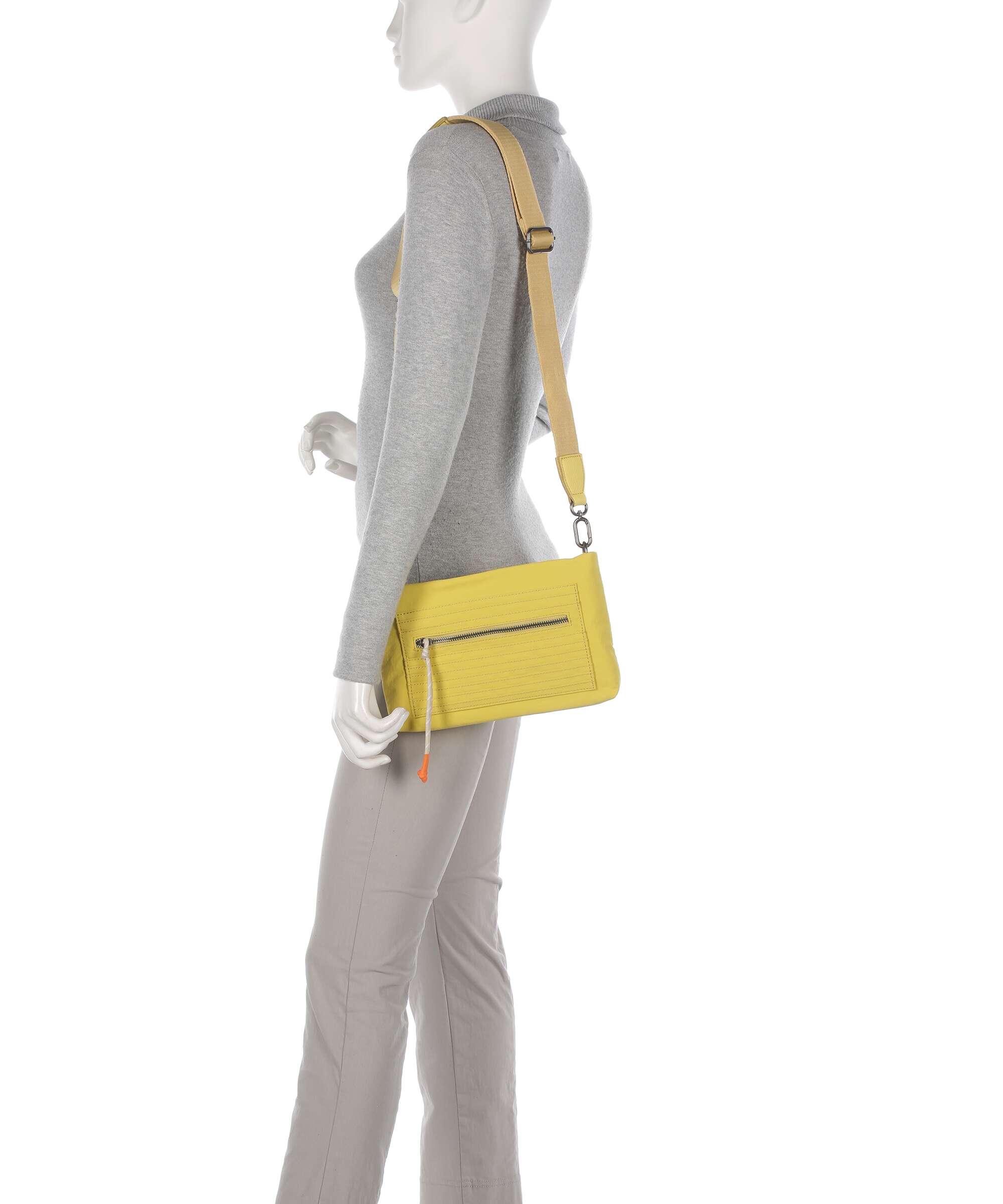 FredsBruder Friends For Life Crossbody bag lemon yellow