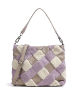 FredsBruder Check My Bag Velká kabelka lavender teddy mix