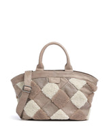 FredsBruder Check My Bag Kabelka taupe teddy mix