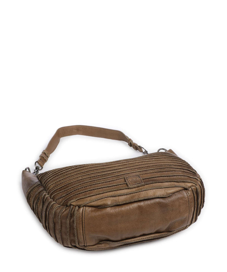 FredsBruder Riffel Flowow Hobo bag olive