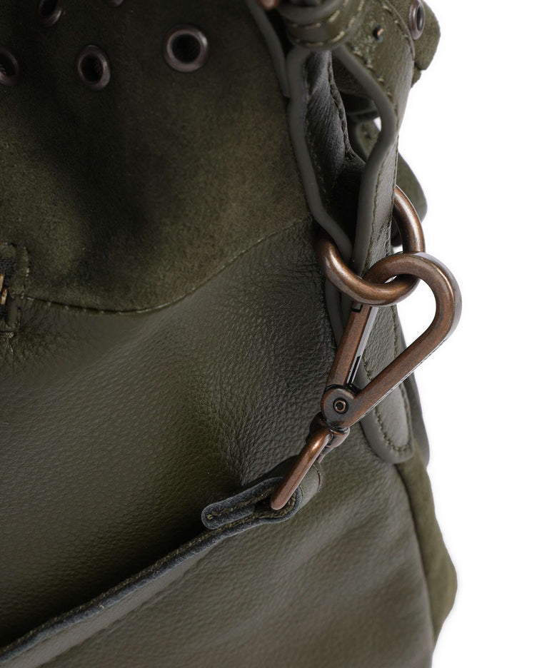 FredsBruder Hey You Rock Hobo bag olive