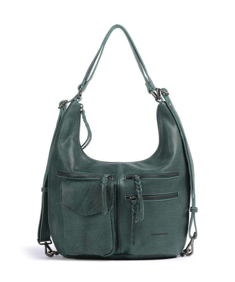 FredsBruder My Old Friend Hybrid Backpack bag petrol green