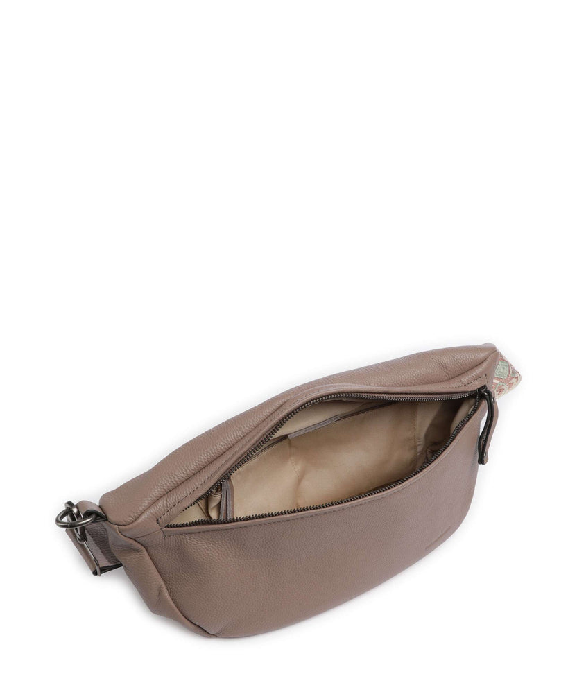 FredsBruder Sha Na Na Crossbody bag dark taupe