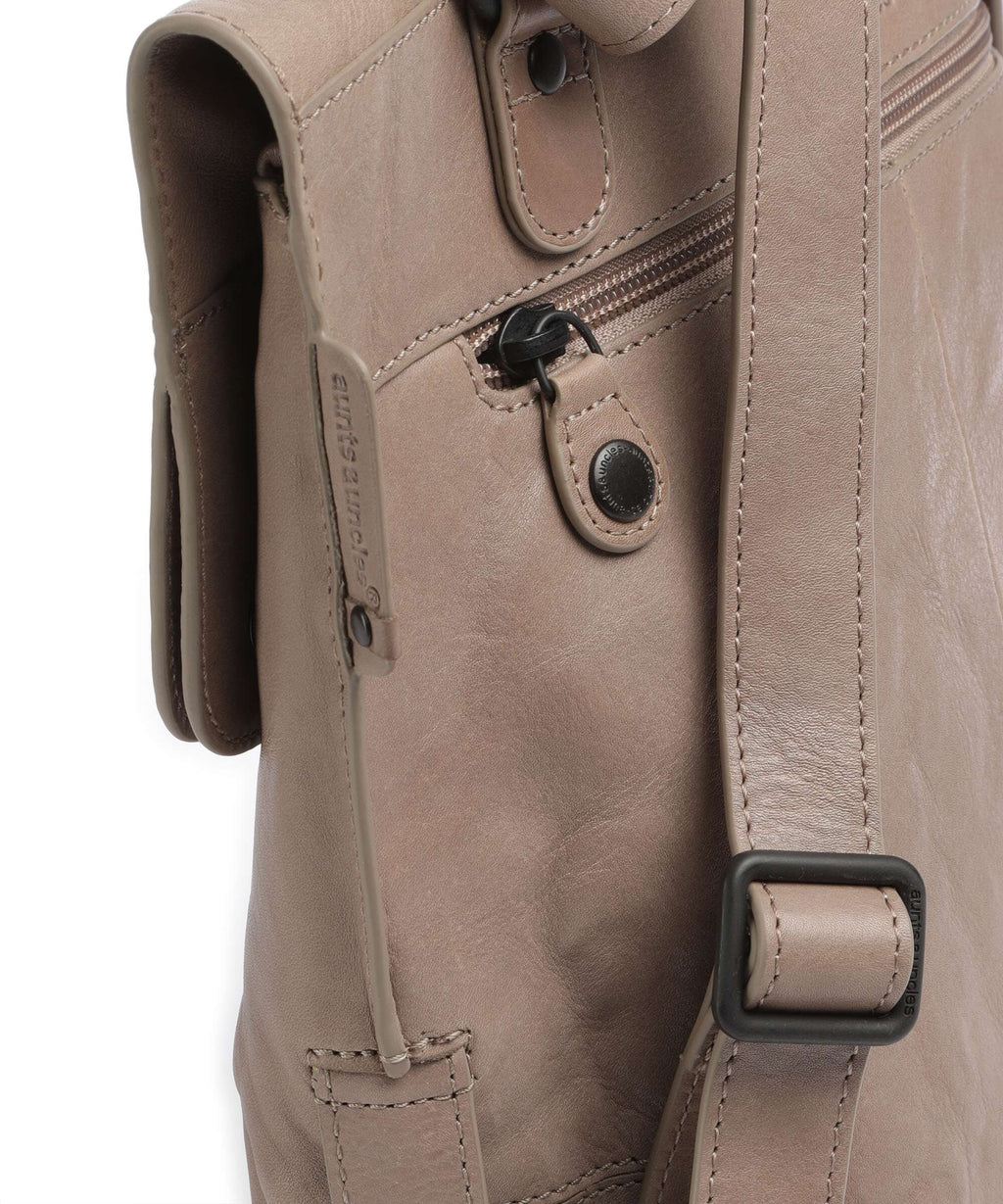 Aunts & Uncles Grandma's Luxury Club Mrs. Mince Pie Backpack bag vintage khaki