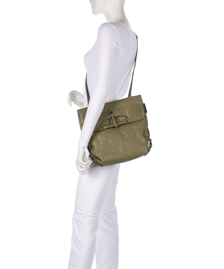 Aunts & Uncles Grandma's Luxury Club Mrs. Mince Pie Backpack bag olive branch