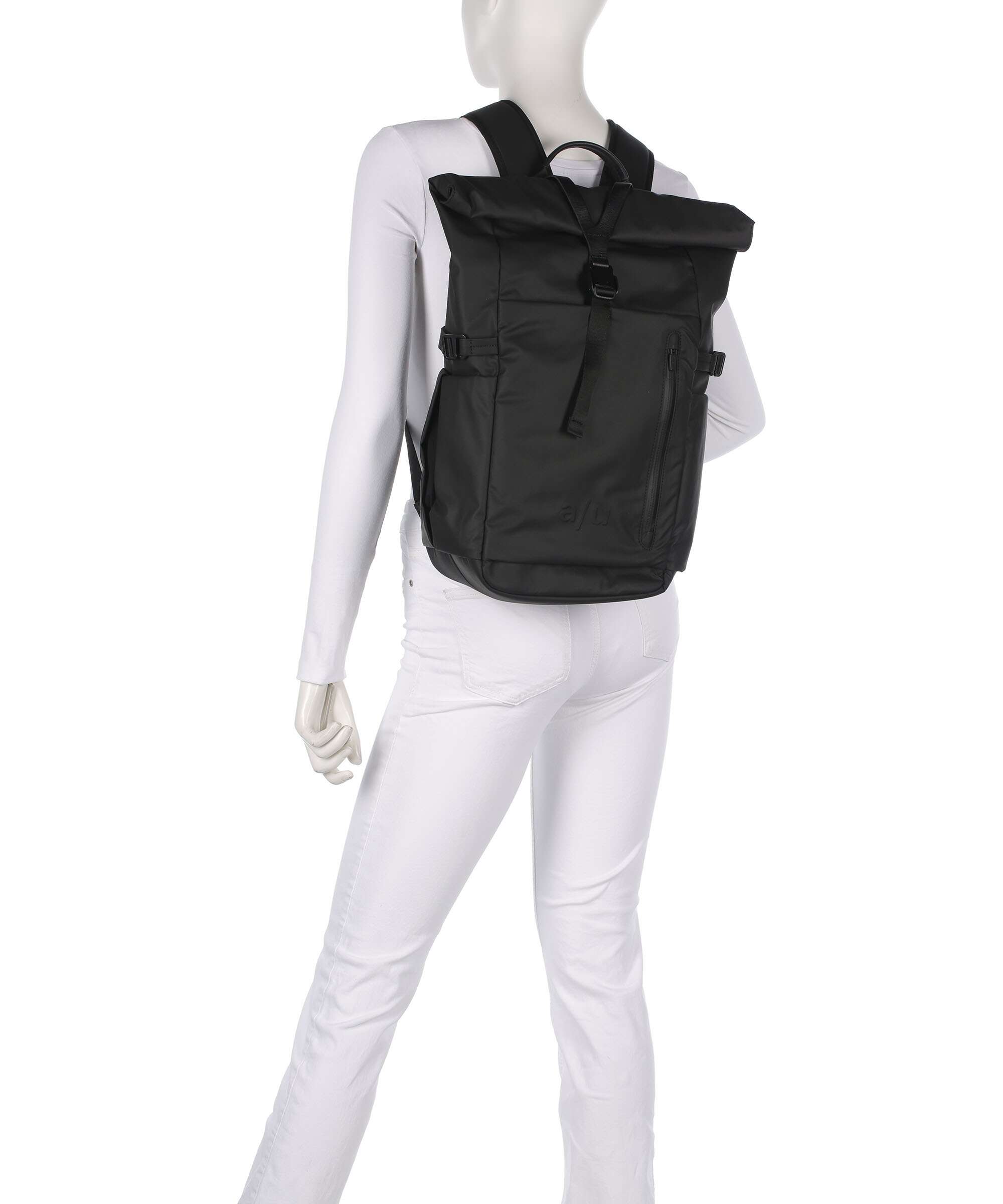 Aunts & Uncles Japan RE Tokachi Rolltop backpack black