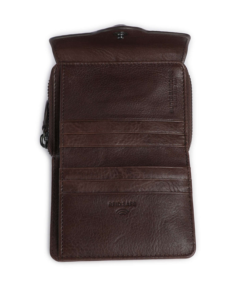 Aunts & Uncles Grandma's Luxury Club Judy Wallet coffee bean