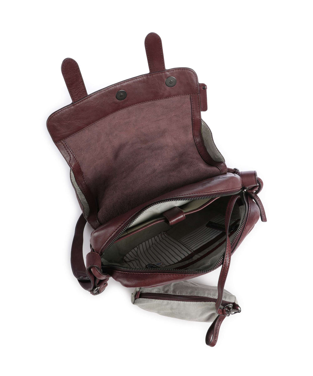 Aunts & Uncles Grandma's Luxury Club Miss Applepie Crossbody bag dark cherry