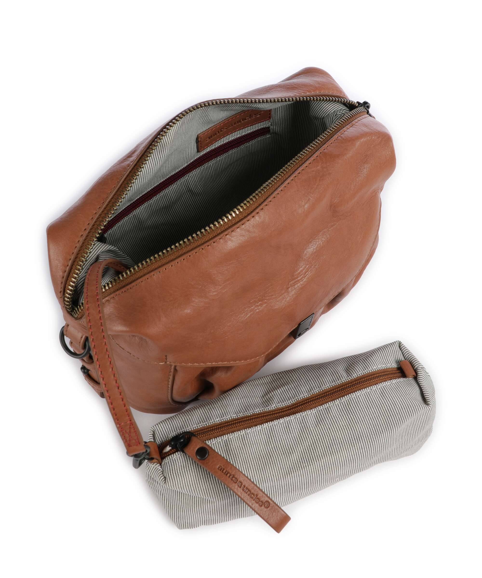 Aunts & Uncles Grandma's Luxury Club Mrs. Cannoli Crossbody bag caramel