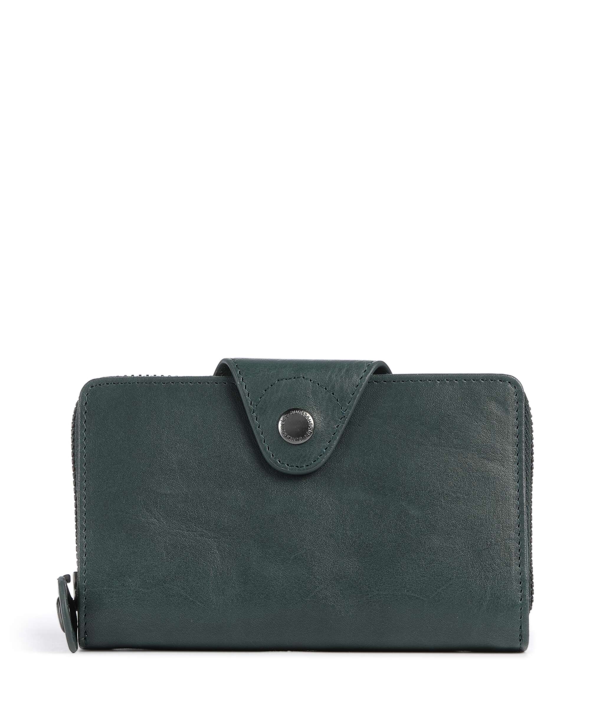 Aunts & Uncles Grandma's Luxury Club Francis Wallet green jewel