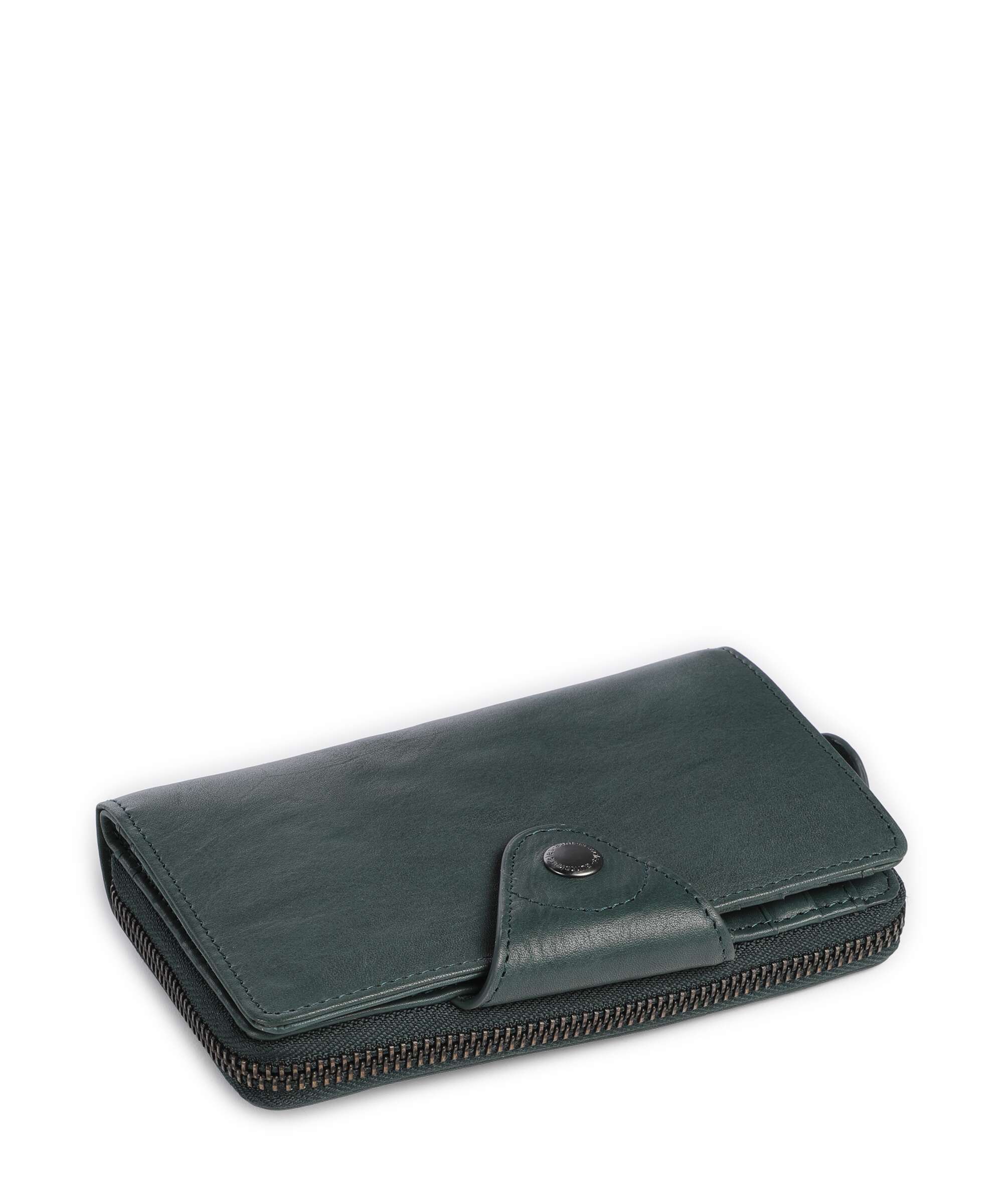 Aunts & Uncles Grandma's Luxury Club Francis Wallet green jewel