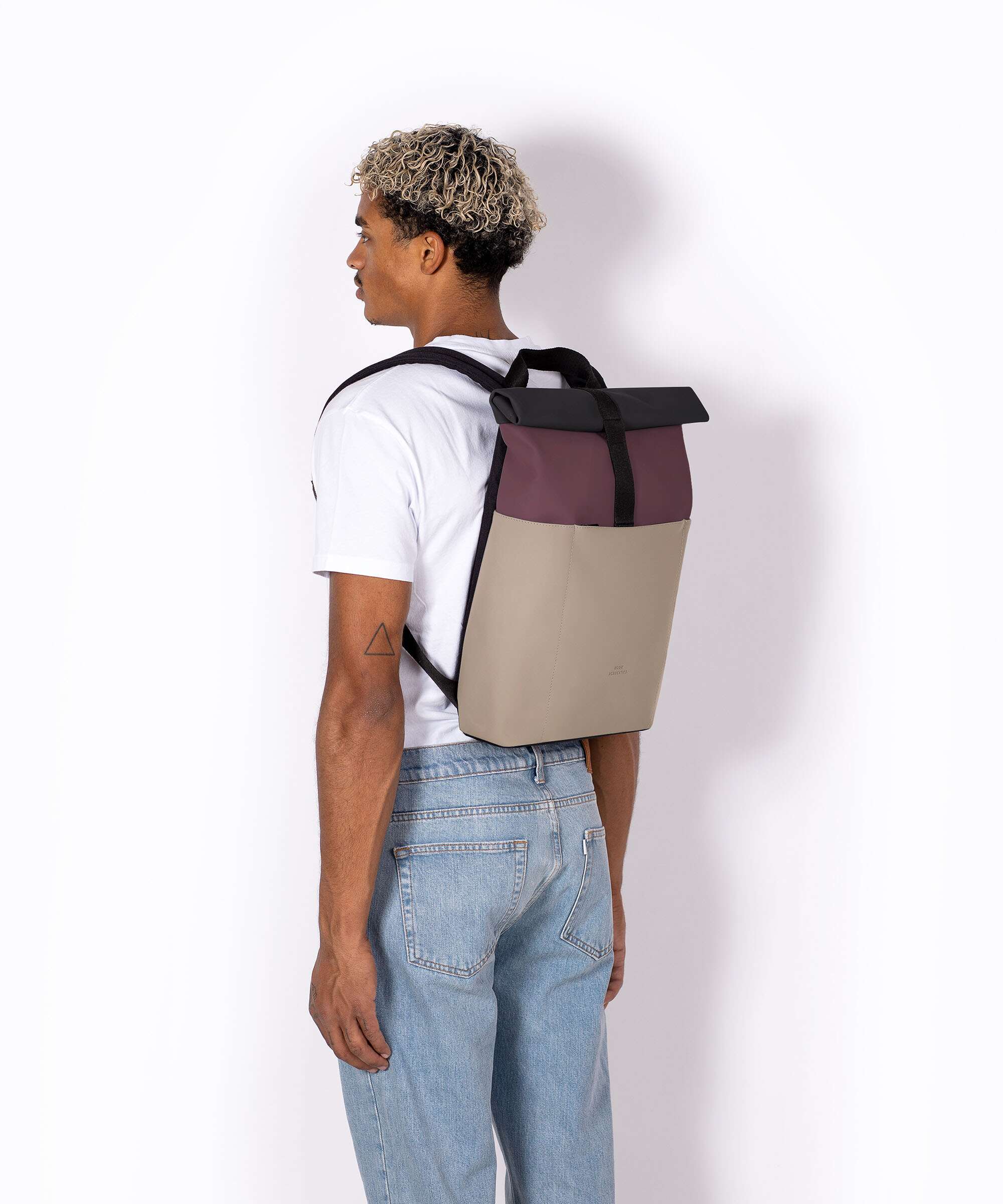 Ucon Acrobatics Lotus Hajo Mini Rolltop backpack nude/petrol