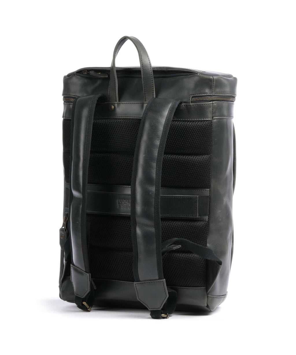 Buckle & Seam Crazy Horse Siwa Backpack anthracite