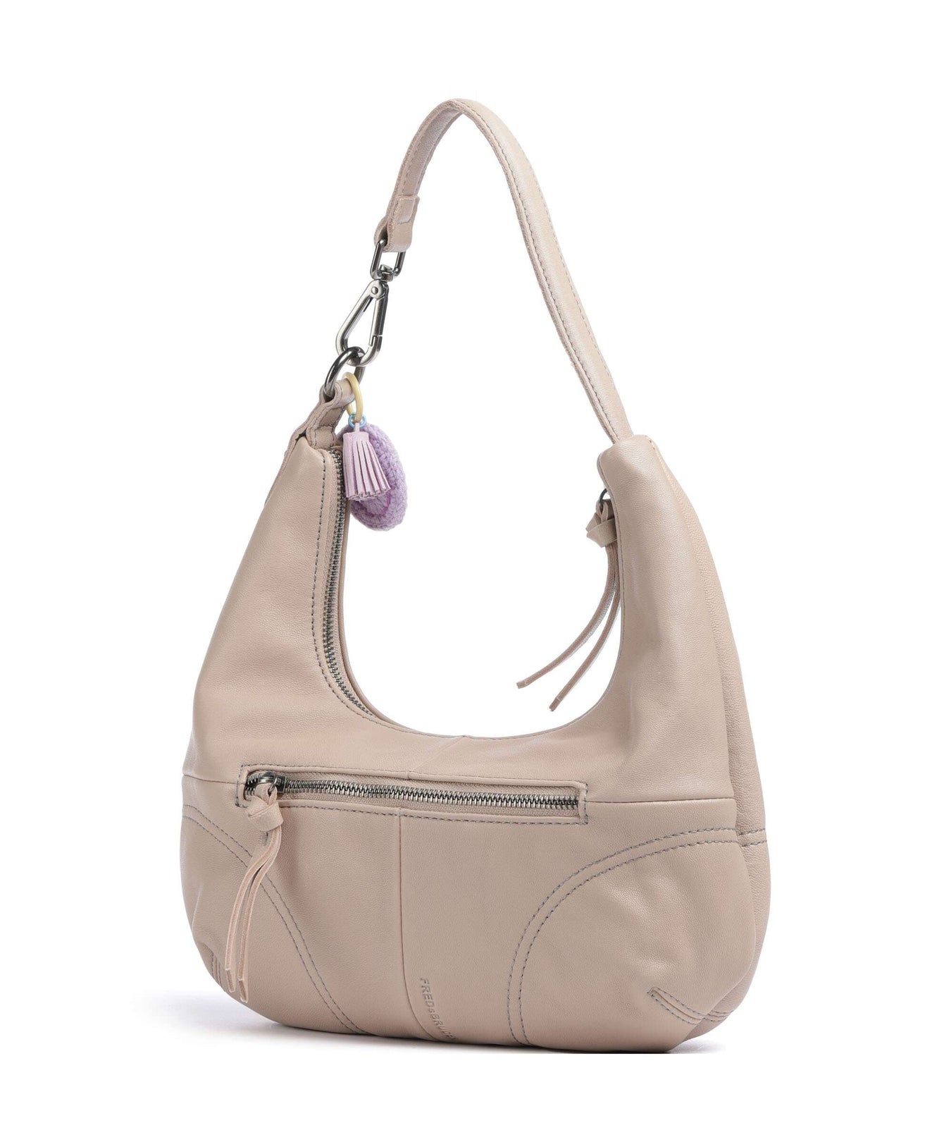 FredsBruder Take A Smile Hobo bag chai latte