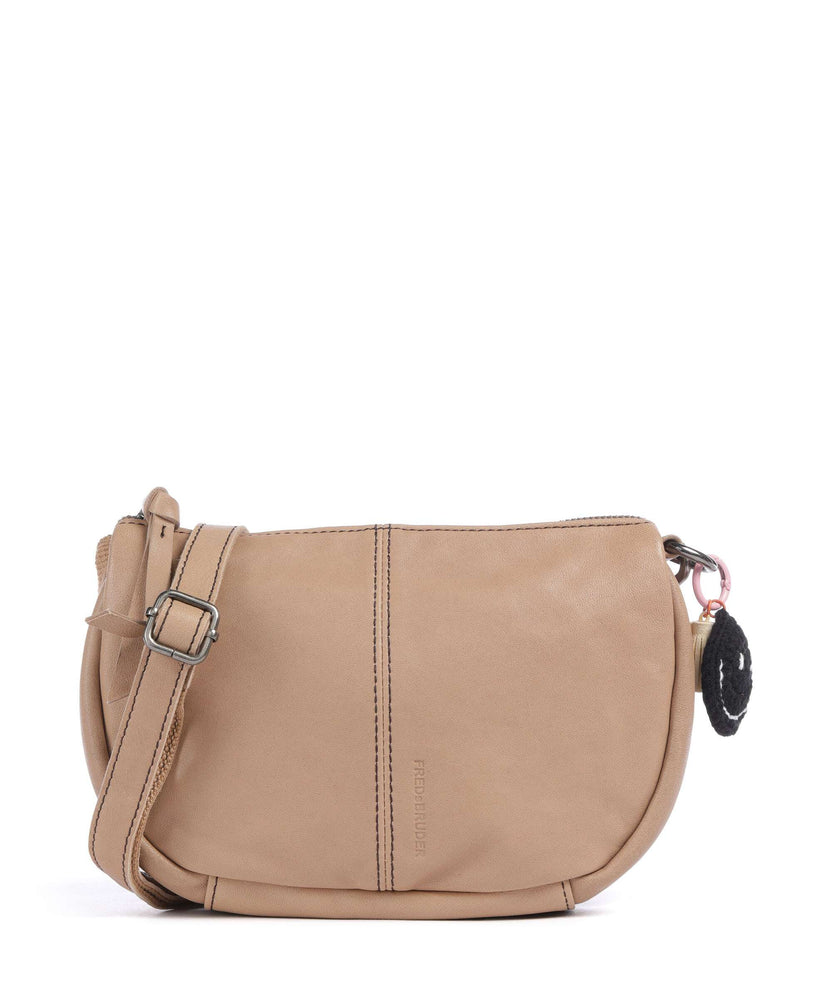 FredsBruder Take A Smile Crossbody bag milk coffee