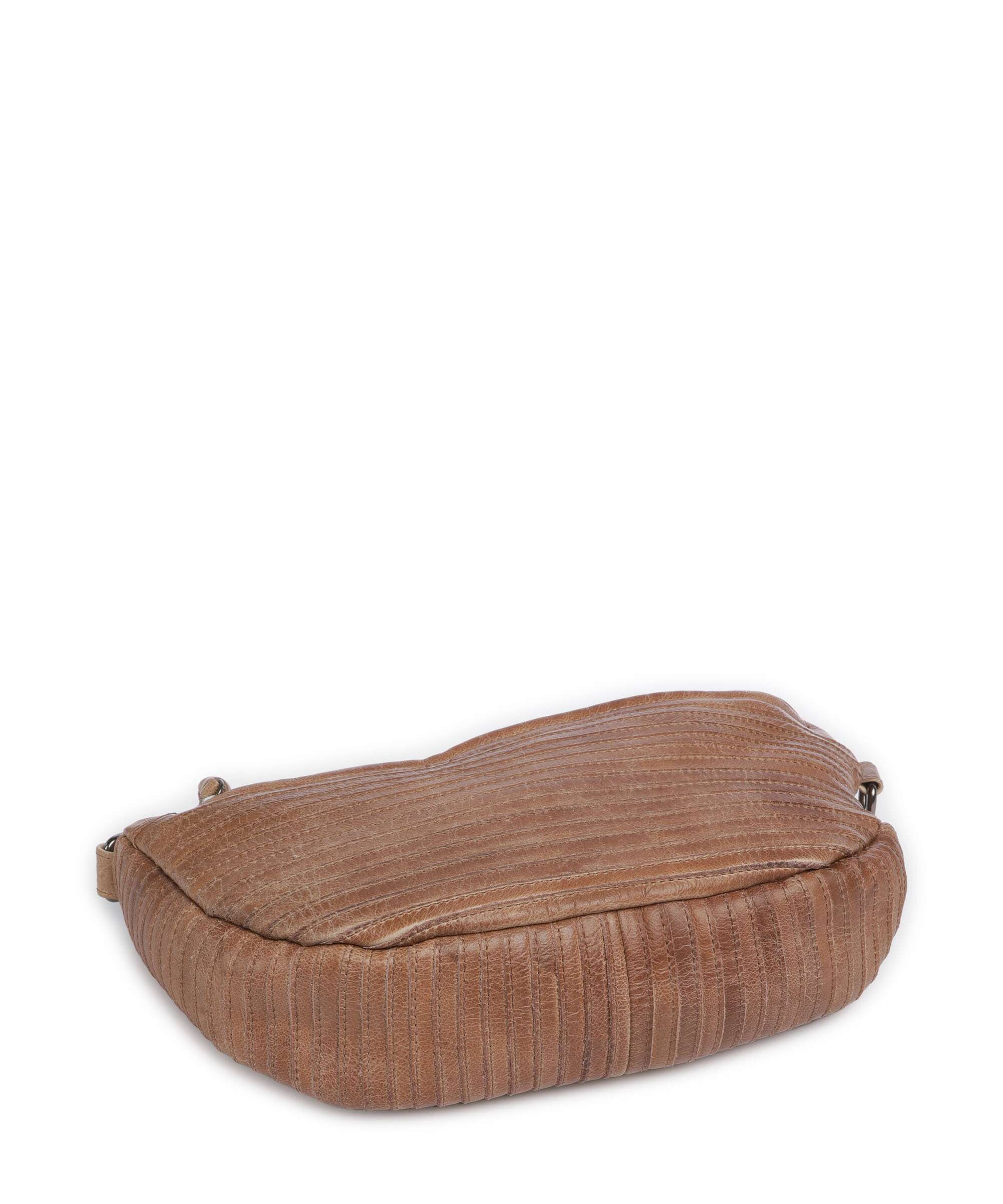 FredsBruder Check My Bag Mini Crossbody bag caramel