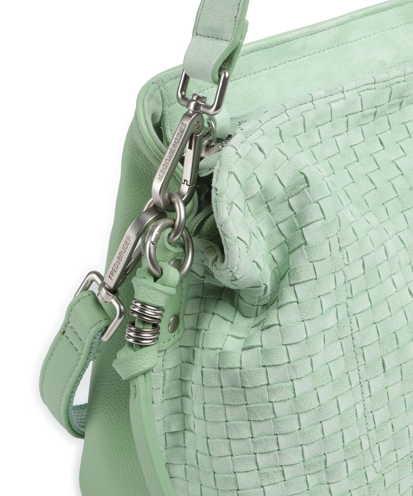 FredsBruder Weave Harmony Shoulder bag fresh mint