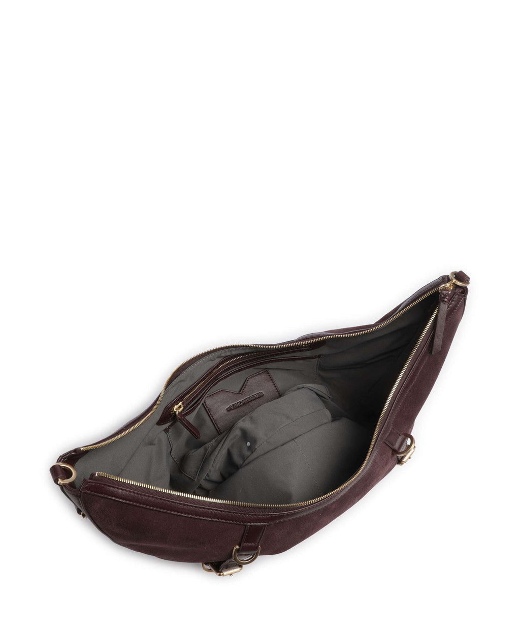 Les Visionnaires Enya Cozy Hobo bag vinyard red