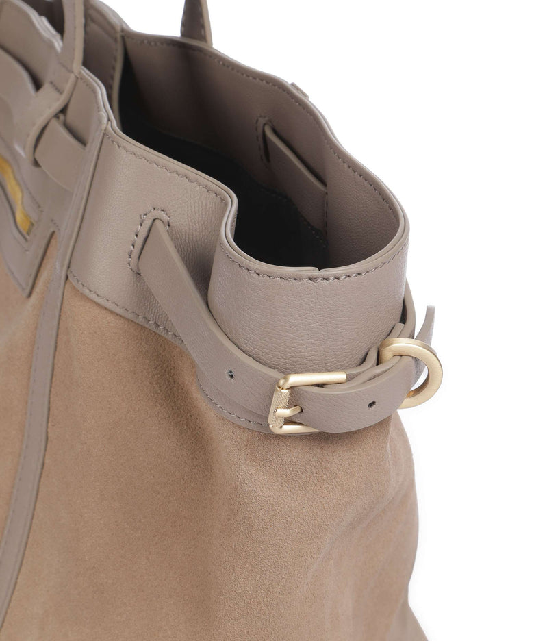 Les Visionnaires Felicia Cozy Tote bag mushroom/capuccino beige