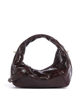 Les Visionnaires Greta Icon Crinkle Mini Kabelka bordeaux red