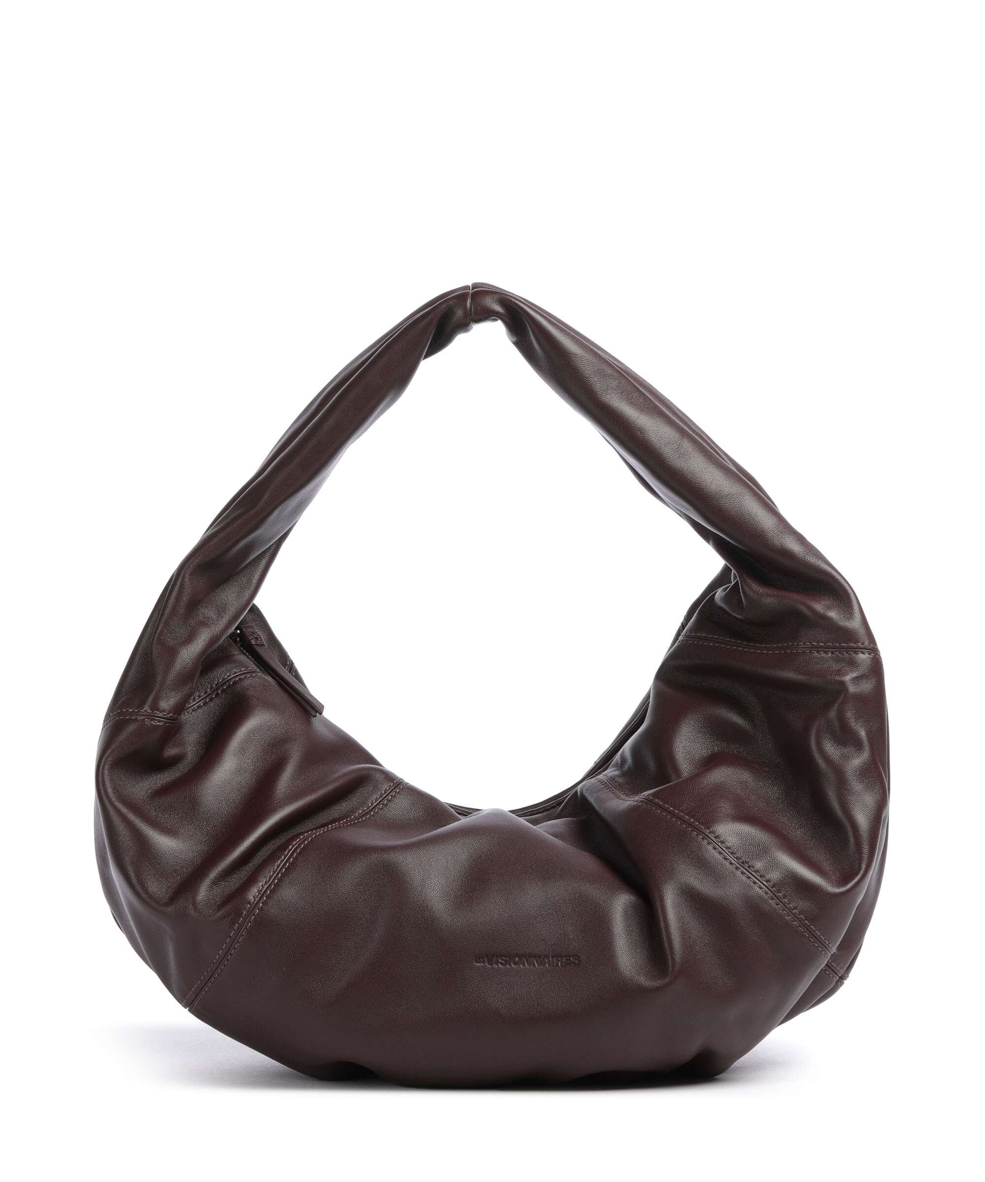 Les Visionnaires Greta Icon Silky Hobo bag vinyard red