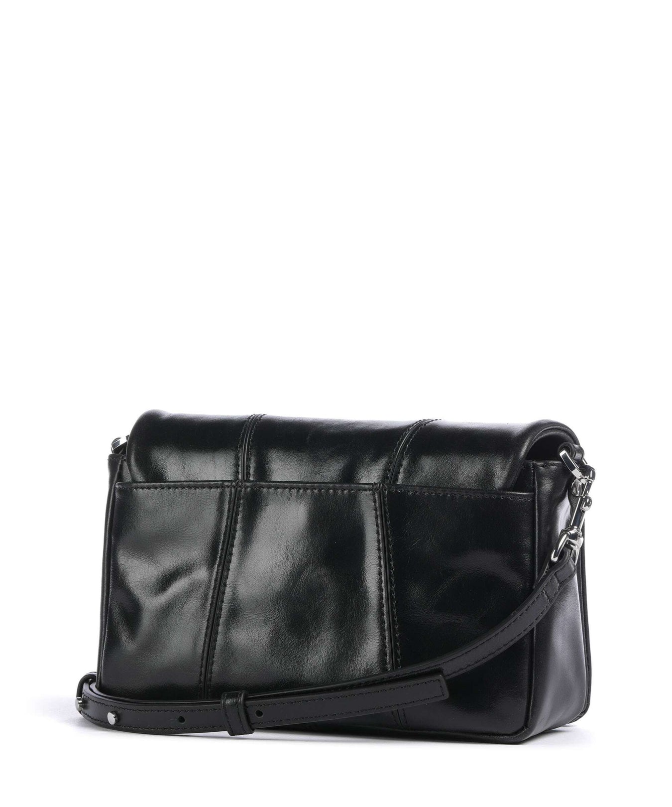 Les Visionnaires Mila Icon Crinkle Crossbody bag black