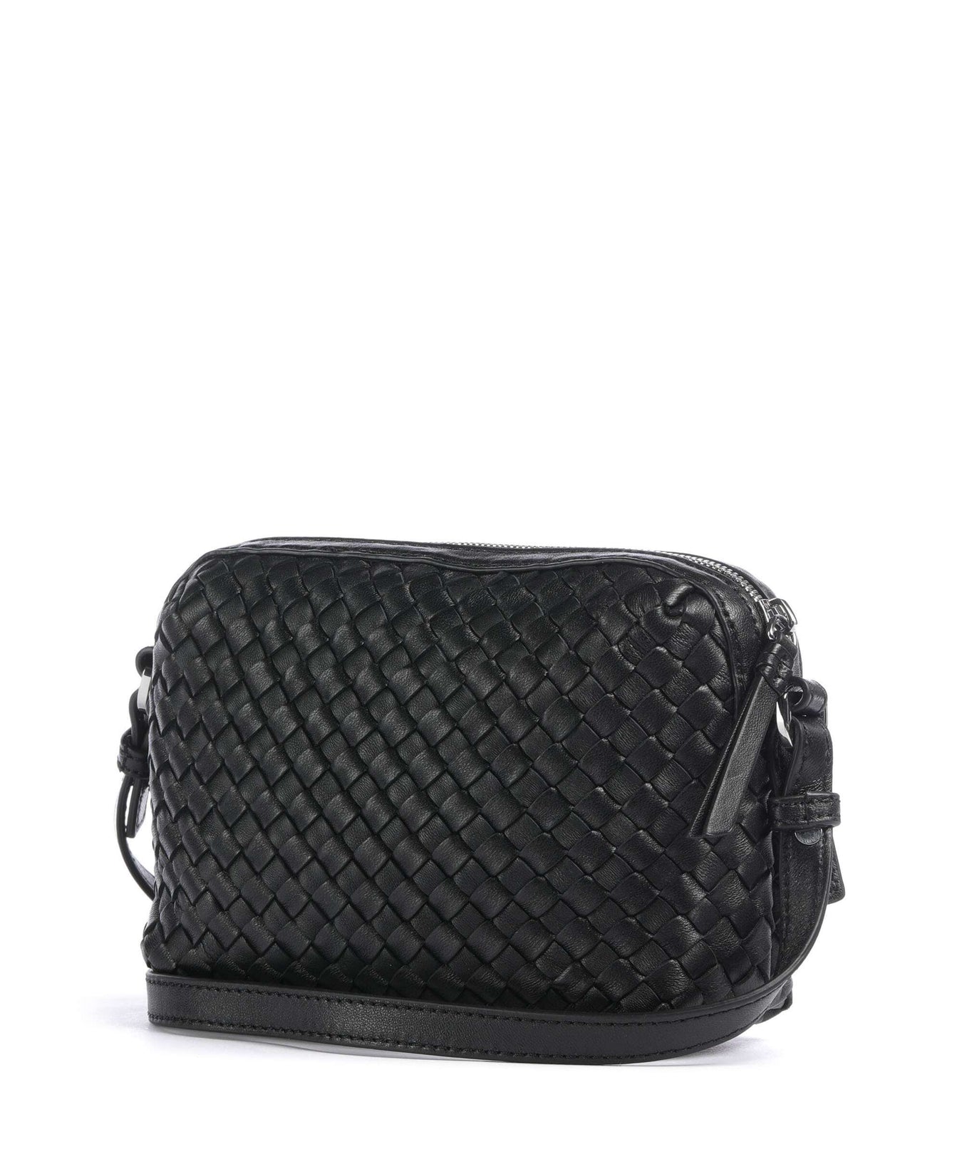 Les Visionnaires Lynn Weave Silky Crossbody bag black