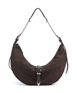Les Visionnaires Enya Rebel Cozy Velká kabelka dark brown