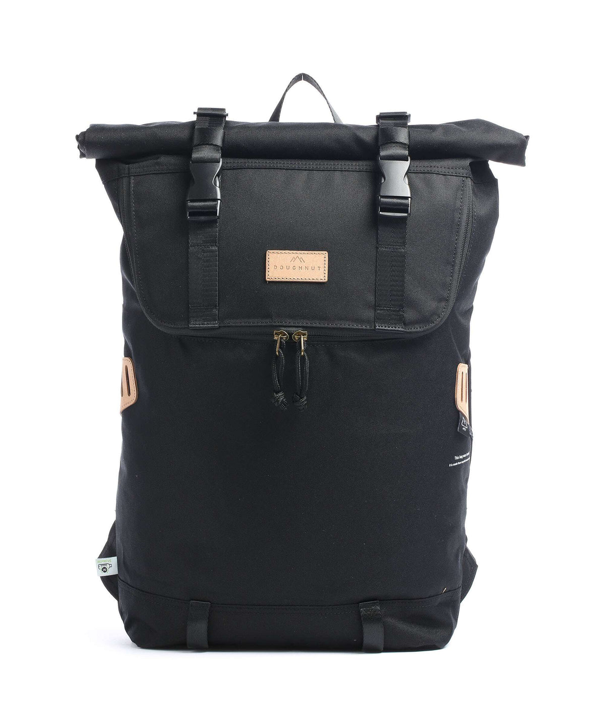 Doughnut Reborn Christopher Rolltop backpack black