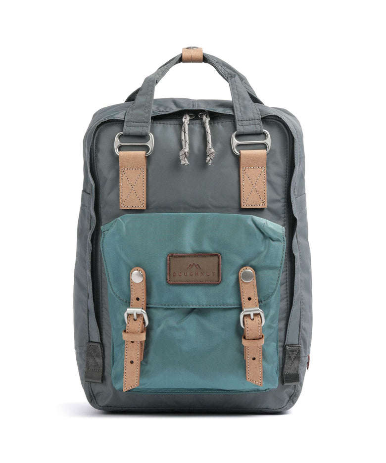Doughnut Jungle Macaroon Backpack charcoal/teal