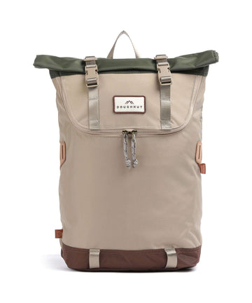 Doughnut Jungle Christopher Small Batoh s chlopní beige