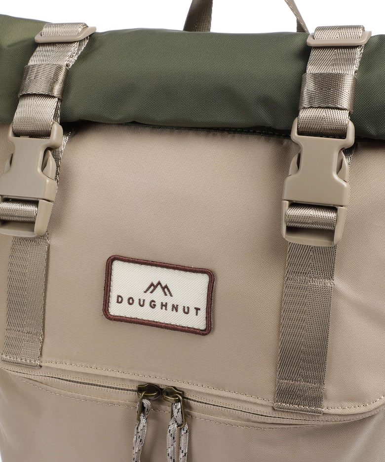 Doughnut Jungle Christopher Rolltop backpack beige