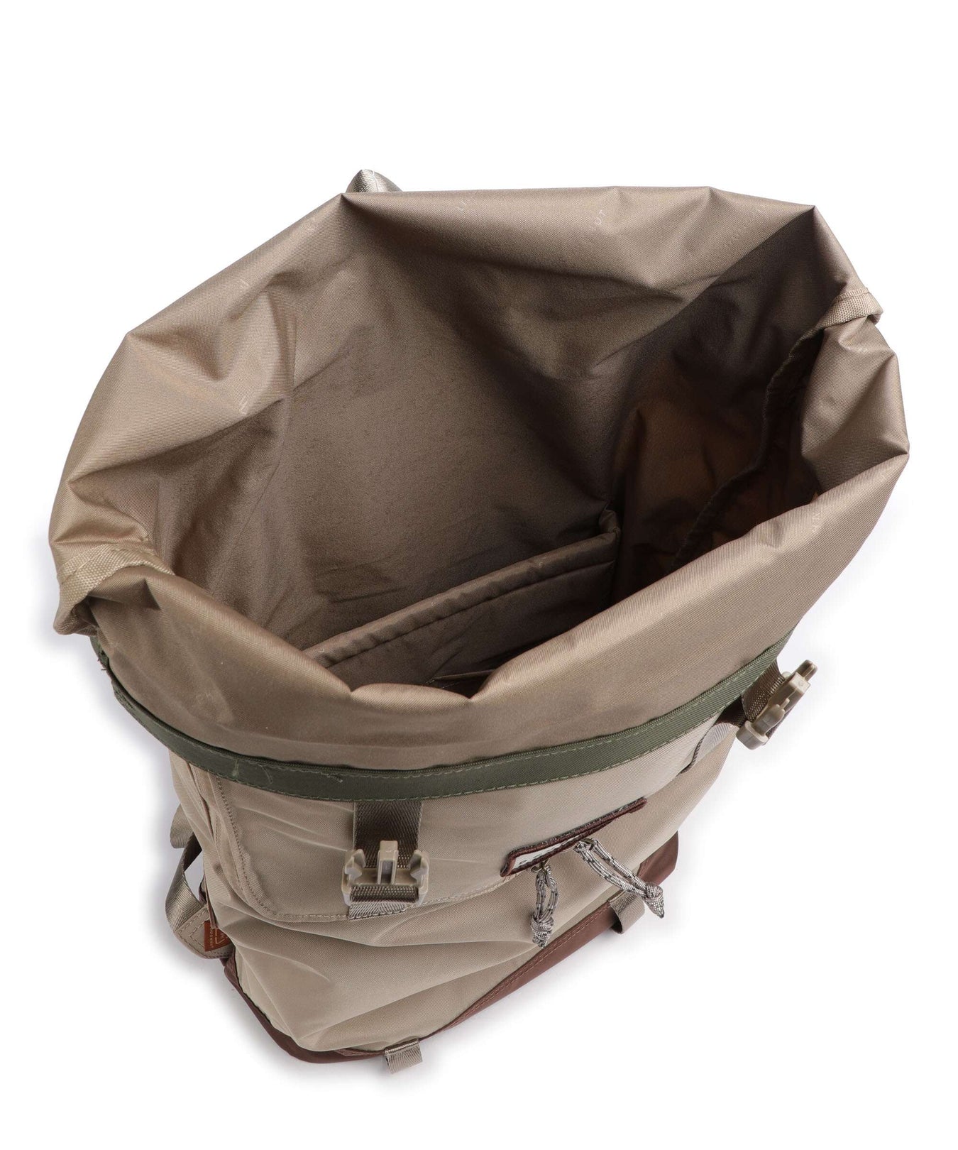 Doughnut Jungle Christopher Rolltop backpack beige