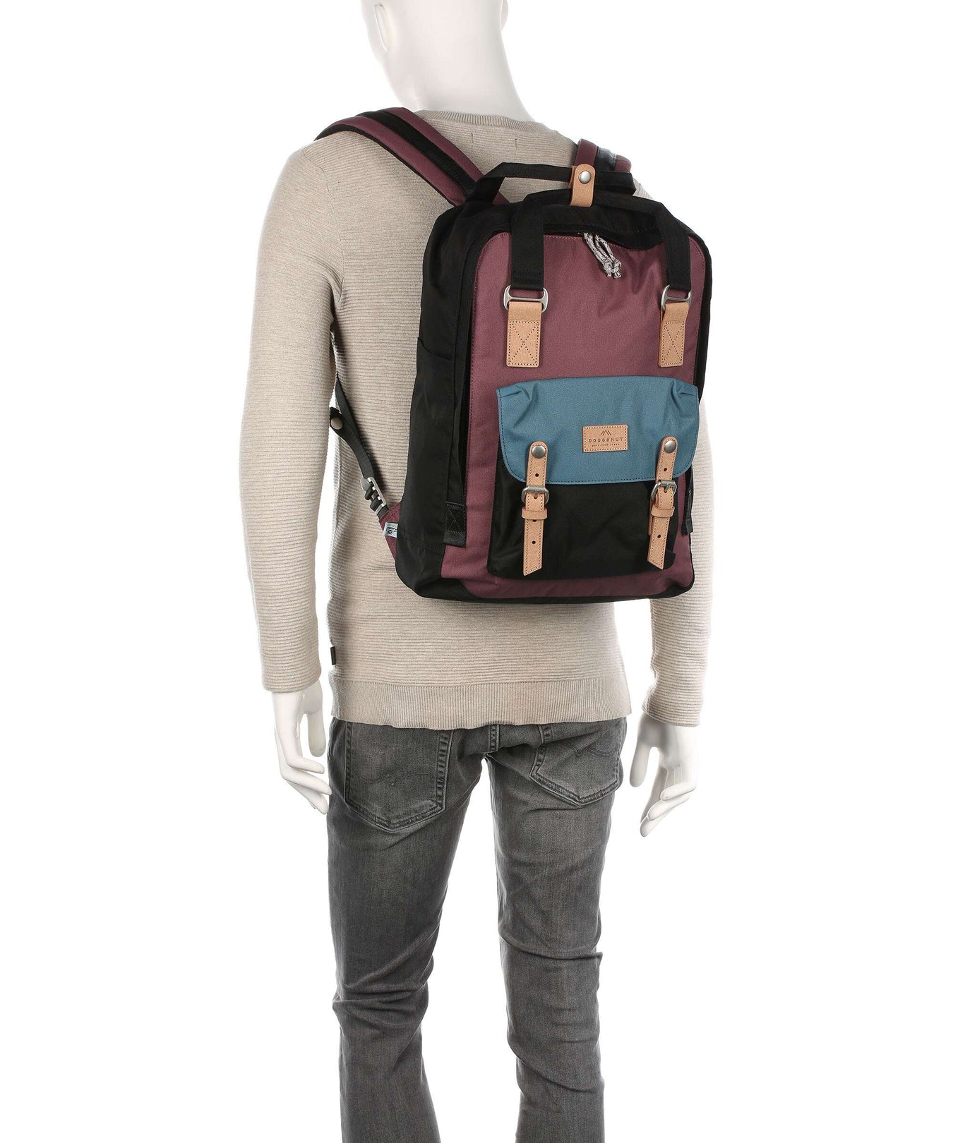 Doughnut Reborn Macaroon Large Backpack camel